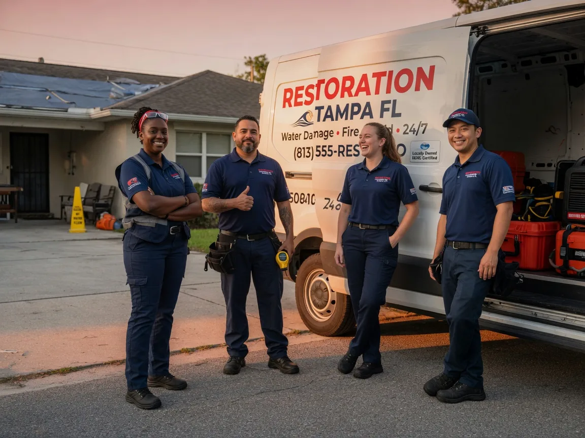 Water Damage Restoration company in Flat Rock, OH